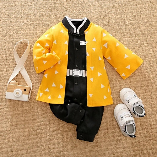 Baby Girl Boy Costume Anime Clothes Newborn Romper