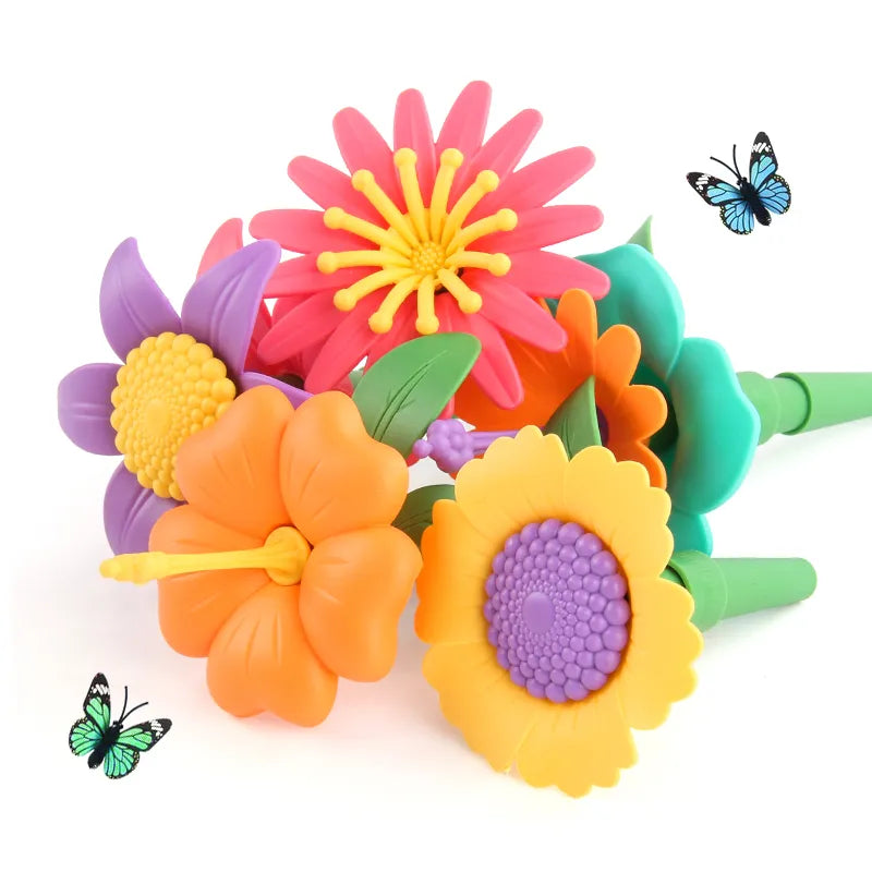 Grow Their Imagination with STEM Educational Flower Garden Building