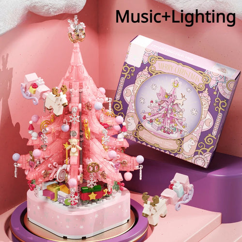 Christmas Building Block Series Toys New Year Gifts Christmas Tree