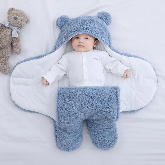 Baby Sleeping Bag Pajama Baby Clothes Newborn Soft Winter Thickened