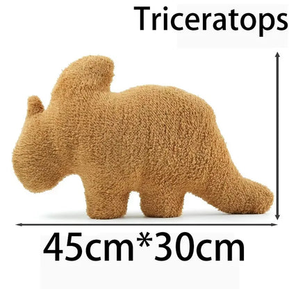 Nugget Pillow Dino Chicken Nugget Plush Pillow Cartoon Dinosaur Plush