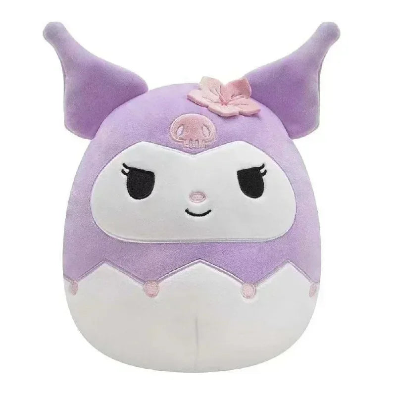 Kawaii Sanrio Hello Kitty Squish Mellows Plush Kuromi Soft Toy Doll