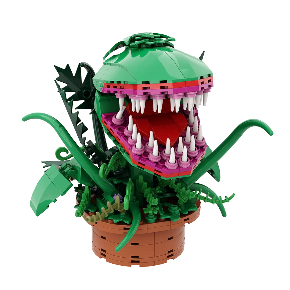 Moc Audrey II Flower Building Blocks Ideal Galaxy Outer Space