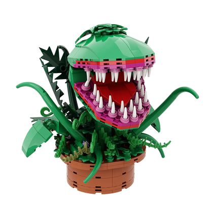 Moc Audrey II Flower Building Blocks Ideal Galaxy Outer Space