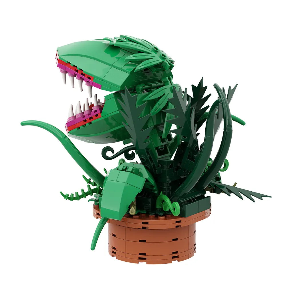 Moc Audrey II Flower Building Blocks Ideal Galaxy Outer Space