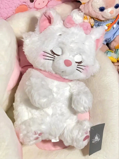 New Disney Marie Cat Plush Toy Anime The Aristocats Stuff Doll Cartoon