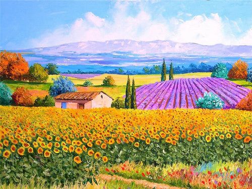 500 Pieces Creative Jigsaw Puzzle Various Landscape Assembling Picture