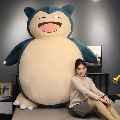 200/150cm Giant Snorlax Plush Pokemon Plush Toys Kawaii Soft Snorlax