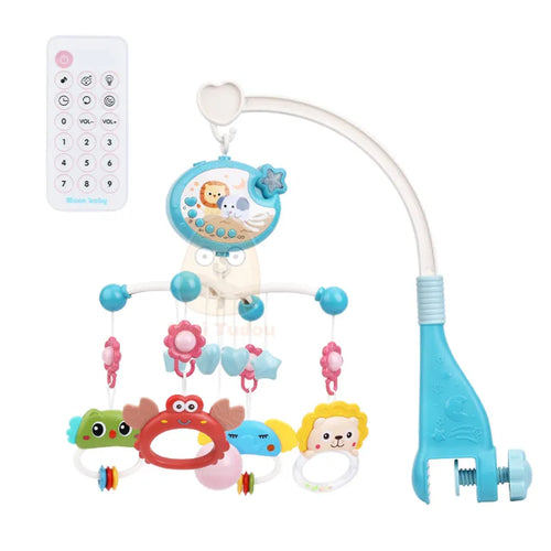 Baby Crib Mobile Rattle Toy For 0-12 Months Infant  Rotating Musical