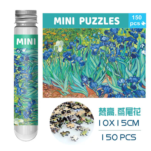 150pcs Mini Jigsaw Puzzles for Adults Micro Jigsaw Test Tube Tiny