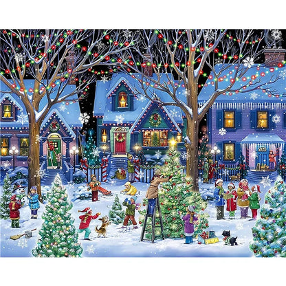 1000 Piece Puzzle Merry Christmas Gifts Large Jigsaw Puzzle For Adult