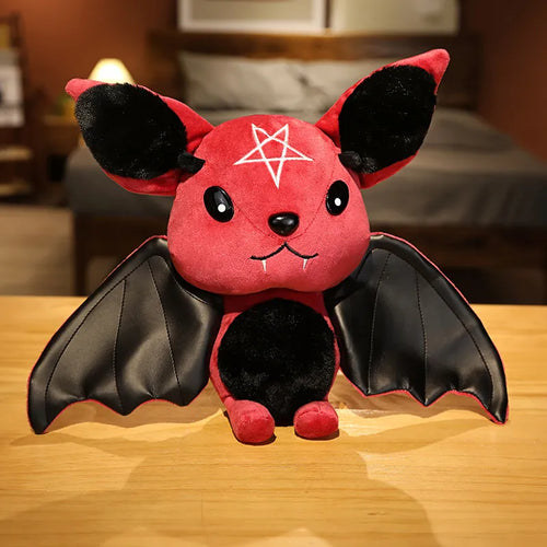 Dark Series Vampire Plush Bat Toy Pentacle Moon Bat Doll Stuffed