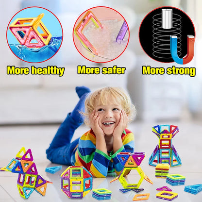 Big Size and Mini Size Magnetic Building Blocks DIY Designer Magnet