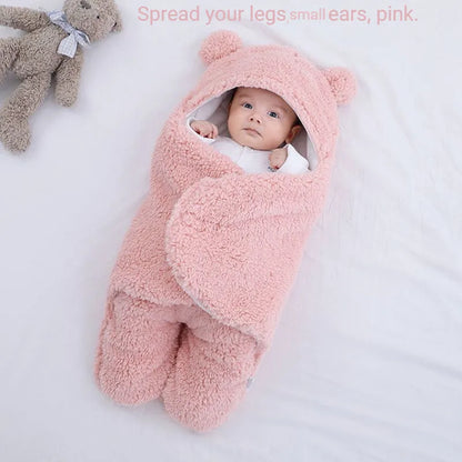 Baby Sleeping Bag Pajama Baby Clothes Newborn Soft Winter Thickened