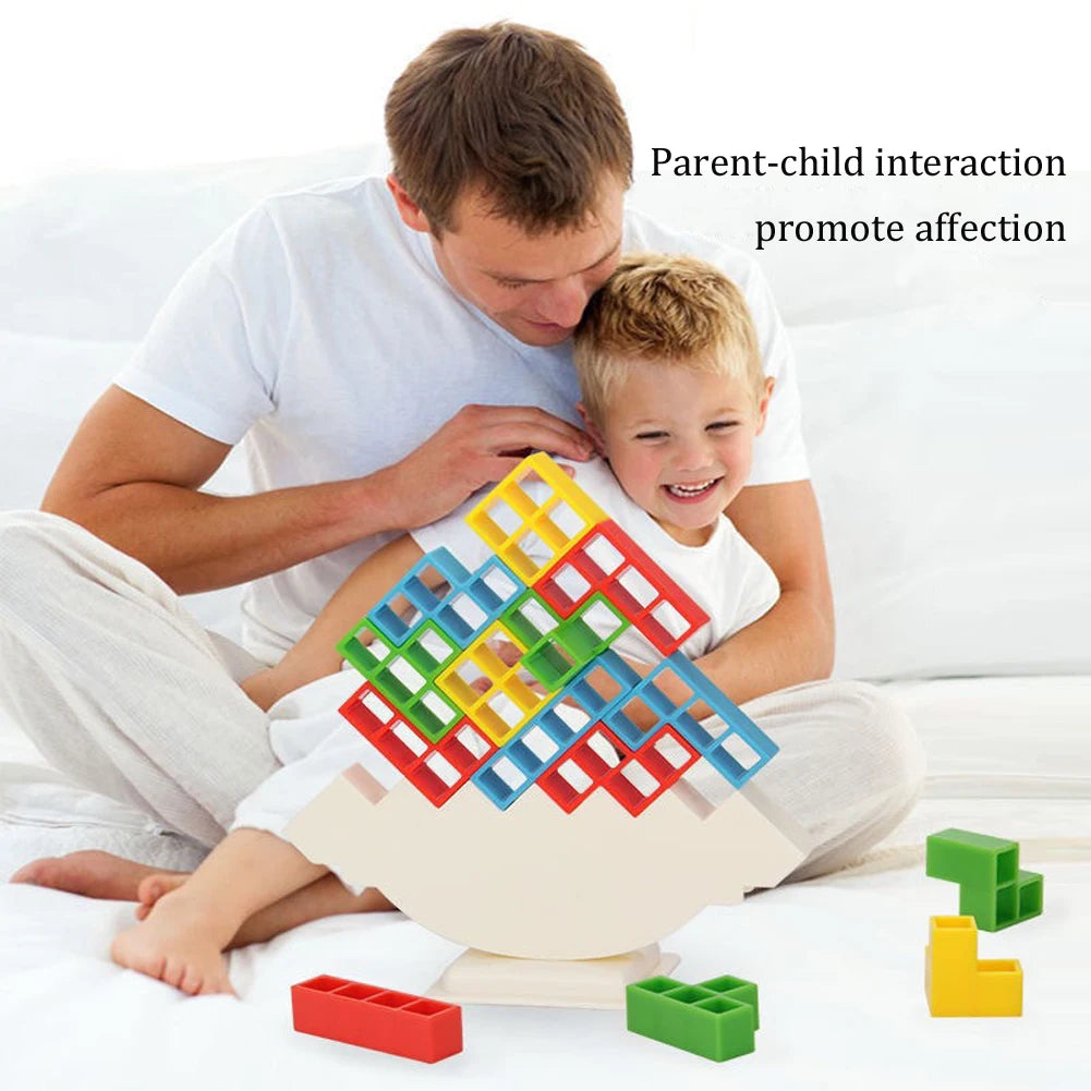 Balance Stacking Board Games Kids Adults Tower Block Toys for Family