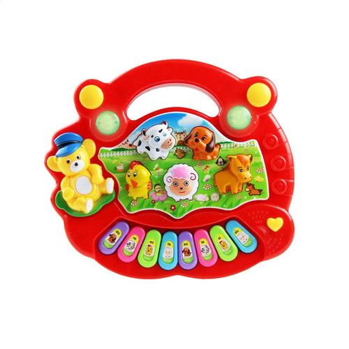 Baby Kids Musical Piano Toys Animal Farm Music Piano Educational Toys