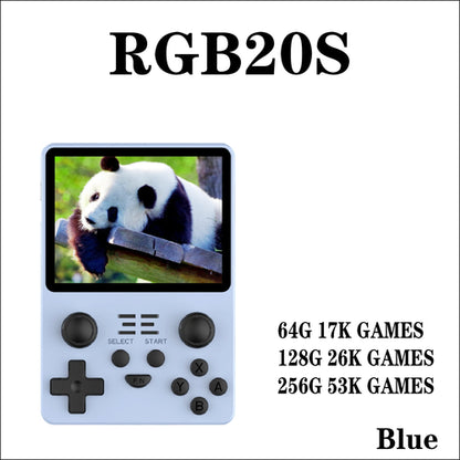 POWKIDDY RGB20S Handheld Game Console Retro Open Source System RK3326