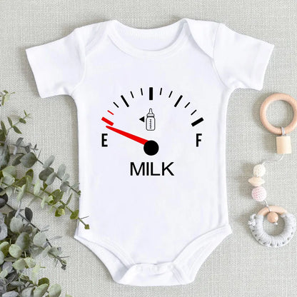 Hot White Cotton  Baby Onesie Minimalist Print Top Sell Creativity