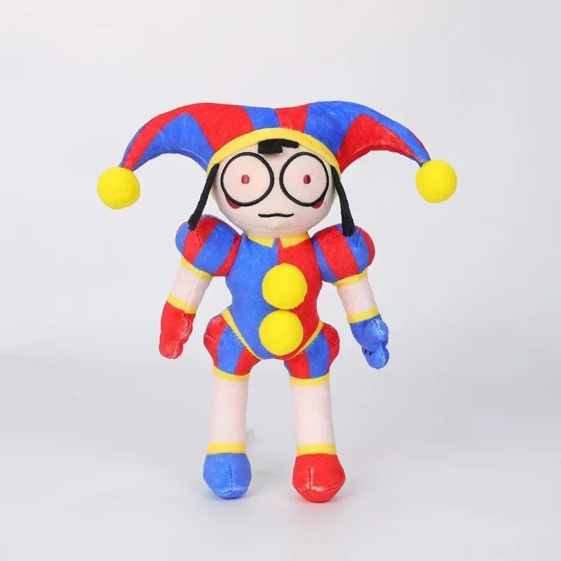 8pcs The Amazing Digital Circus Pomni Jax Plush Cartoon Plushie Toys