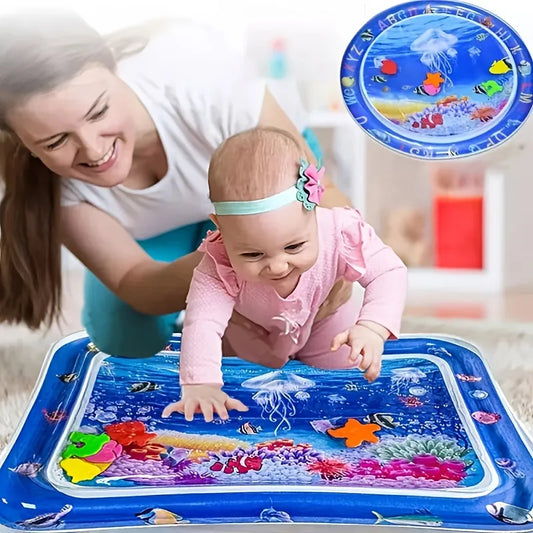 Infinno Inflatable Tummy Time Mat Premium Baby Water Play Mat for