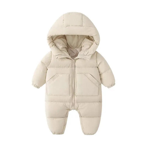 Newborn Baby Rompers Winter Coats Warm Baby Boys Costume Babie Girls