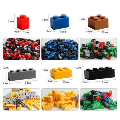 1000 DIY creative building blocks bulk set Urban Classic building