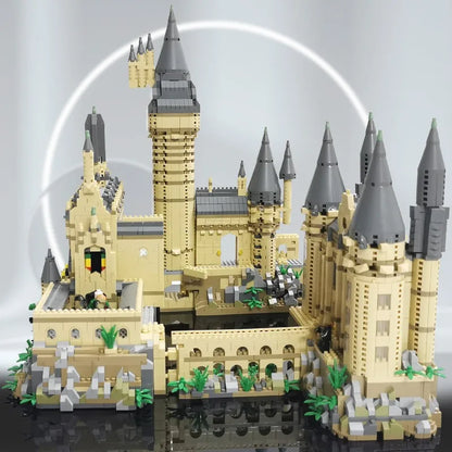 Micro Bricks City Creative Medieval Magic Castle Series School