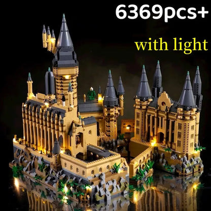 Micro Bricks City Creative Medieval Magic Castle Series School