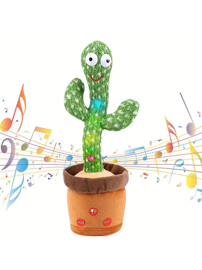 1pc-Dancing Talking Cactus Toys For Baby Boys And Girls, Singing