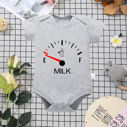 Hot White Cotton  Baby Onesie Minimalist Print Top Sell Creativity