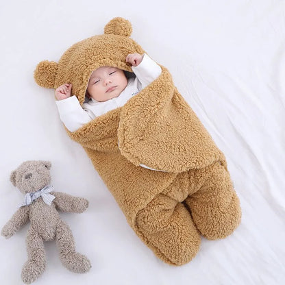 Baby Sleeping Bag Pajama Baby Clothes Newborn Soft Winter Thickened