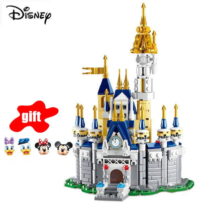 Disney Castle Palaces Assembly Building Blocks Mickey Minnie Mouse