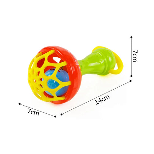 Baby Toys 0 12 Months Rotating Rattle Ball Grasping Activity Baby