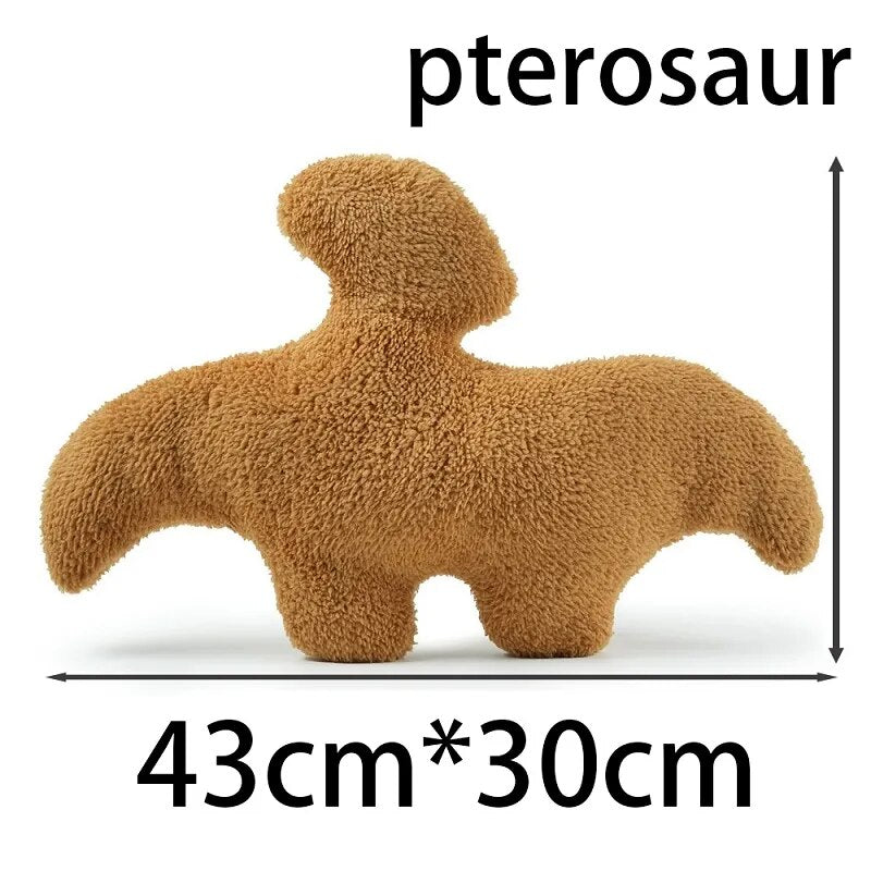 Nugget Pillow Dino Chicken Nugget Plush Pillow Cartoon Dinosaur Plush