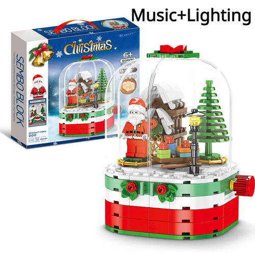 Christmas Building Block Series Toys New Year Gifts Christmas Tree