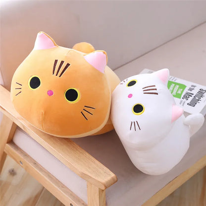 25CM Little Size Soft Animal Cartoon Pillow Cute Cat Plush Toy Stuffed